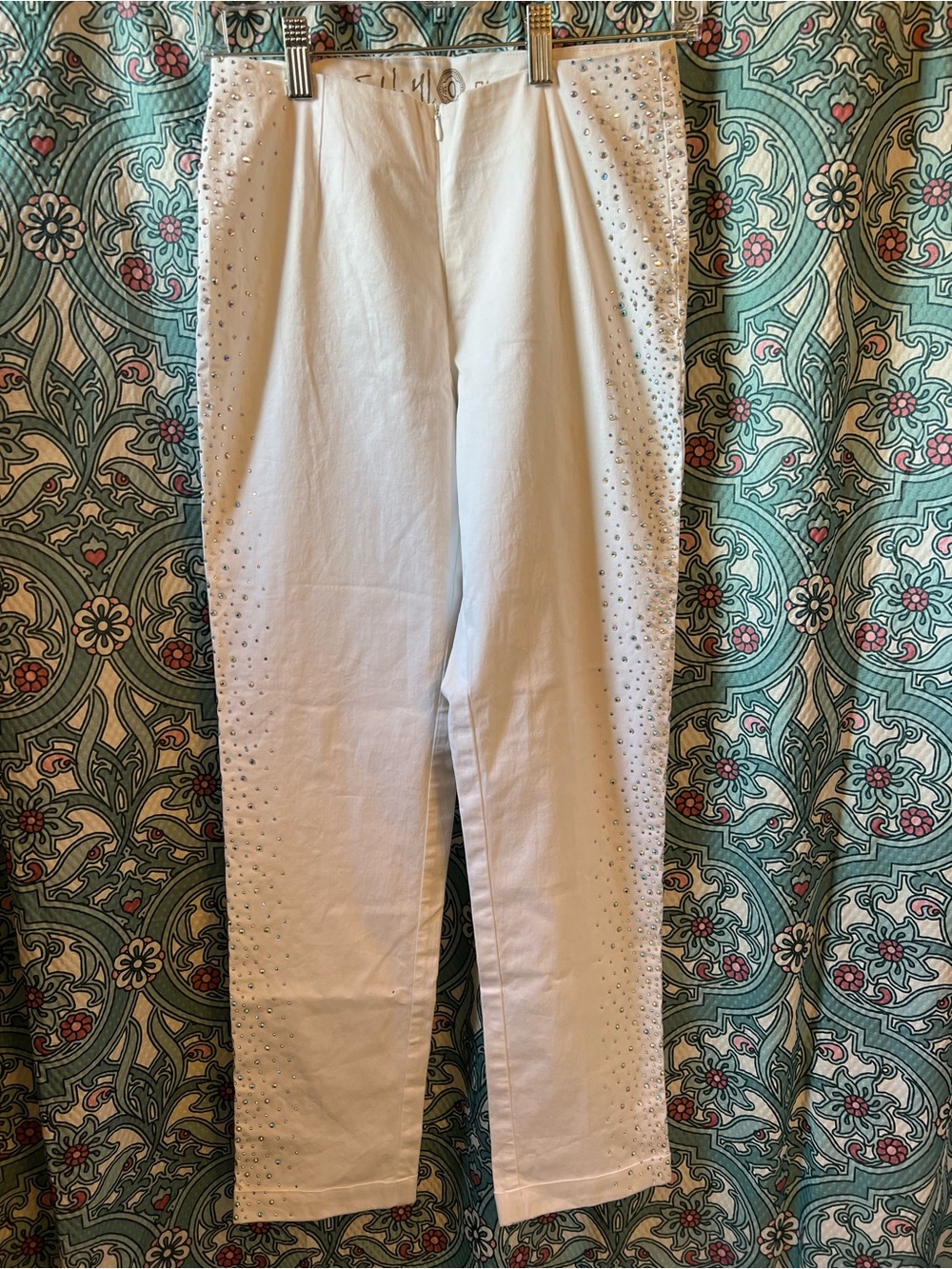 White Women's Studded Jeans